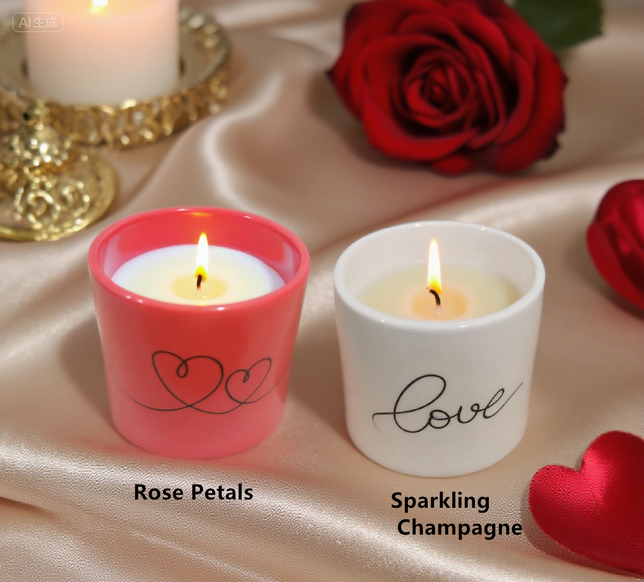 Valentine's Day Decal Ceramic